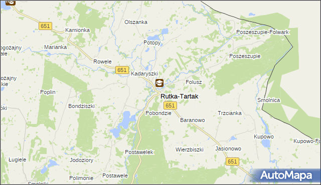 mapa Rutka-Tartak, Rutka-Tartak na mapie Targeo