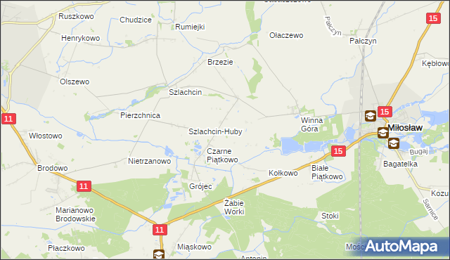 mapa Starkówiec Piątkowski, Starkówiec Piątkowski na mapie Targeo