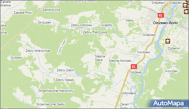 mapa Stepna Stara, Stepna Stara na mapie Targeo