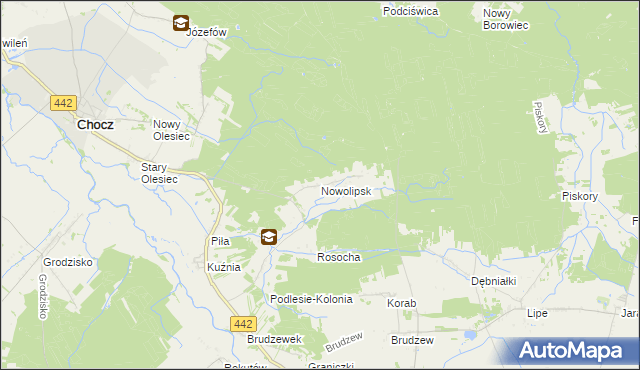 mapa Nowolipsk, Nowolipsk na mapie Targeo