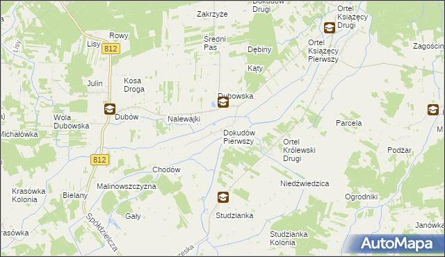 mapa Dokudów Pierwszy, Dokudów Pierwszy na mapie Targeo