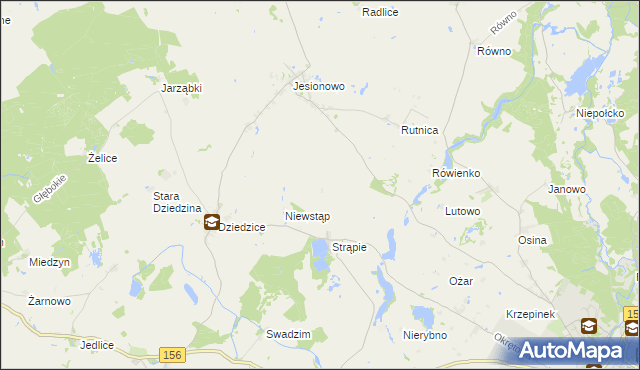 mapa Nowa Dziedzina, Nowa Dziedzina na mapie Targeo