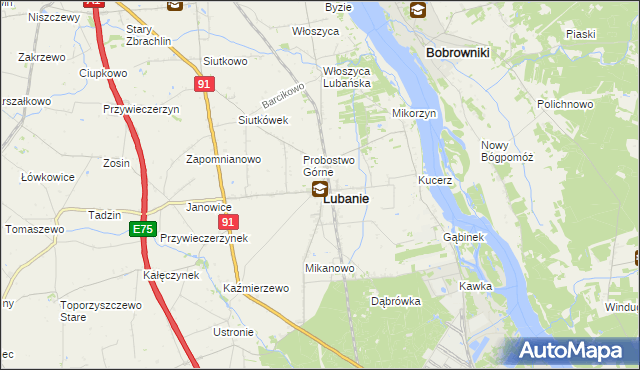 mapa Probostwo Dolne, Probostwo Dolne na mapie Targeo