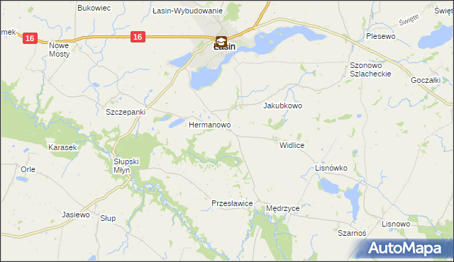 mapa Bogdanki gmina Łasin, Bogdanki gmina Łasin na mapie Targeo