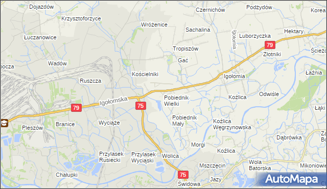 mapa Pobiednik Wielki, Pobiednik Wielki na mapie Targeo