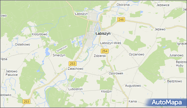 mapa Zdziersk, Zdziersk na mapie Targeo