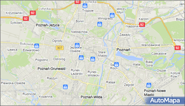 mapa Święty Marcin, Święty Marcin na mapie Targeo