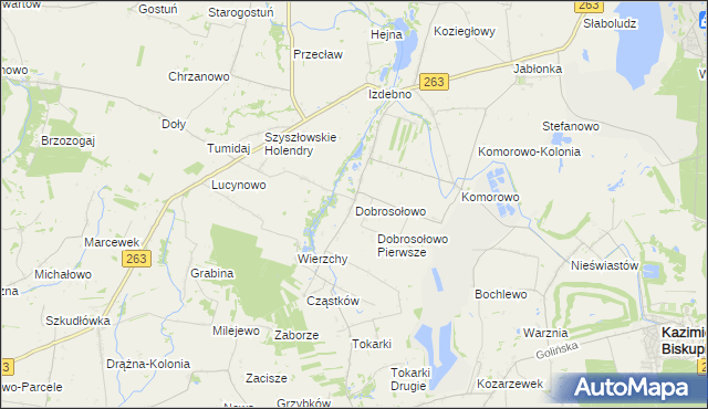 mapa Dobrosołowo, Dobrosołowo na mapie Targeo