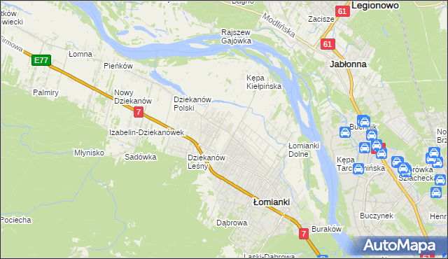 mapa Kiełpin Poduchowny, Kiełpin Poduchowny na mapie Targeo