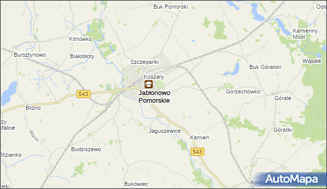 mapa Piecewo gmina Jabłonowo Pomorskie, Piecewo gmina Jabłonowo Pomorskie na mapie Targeo