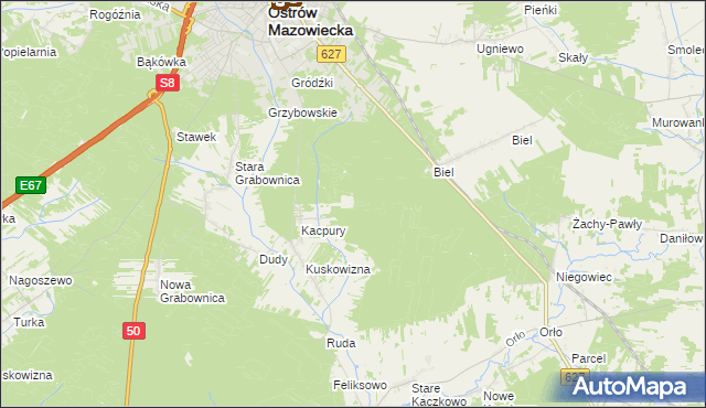 mapa Sagaje, Sagaje na mapie Targeo