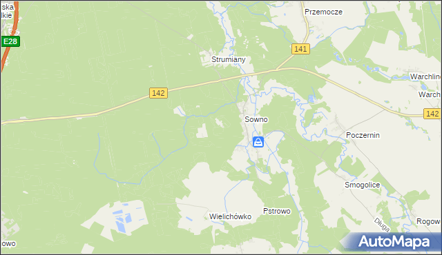 mapa Kępinka, Kępinka na mapie Targeo