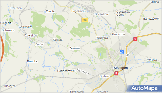 mapa Żółkiewka, Żółkiewka na mapie Targeo