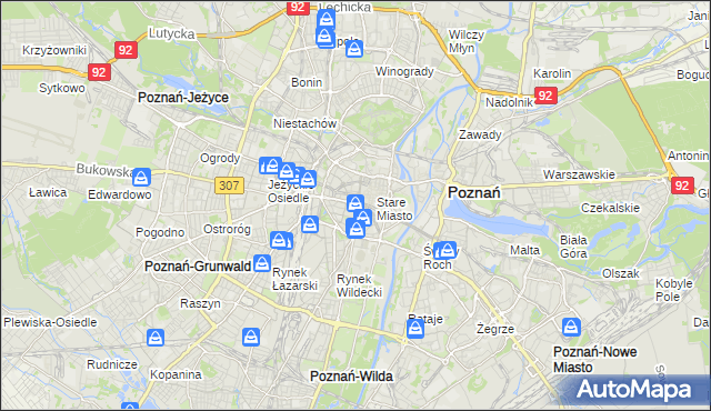 mapa Święty Marcin, Święty Marcin na mapie Targeo