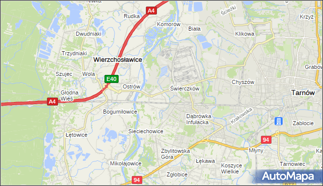 mapa Kępa Bogumiłowicka, Kępa Bogumiłowicka na mapie Targeo