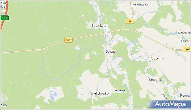 mapa Kępinka, Kępinka na mapie Targeo