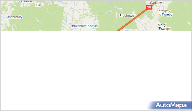 mapa Budykierz, Budykierz na mapie Targeo