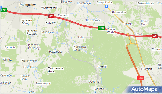 mapa Duraj, Duraj na mapie Targeo