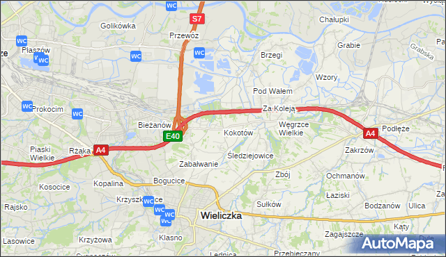 mapa Kokotów, Kokotów na mapie Targeo