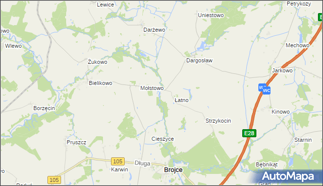 mapa Mołstówko, Mołstówko na mapie Targeo