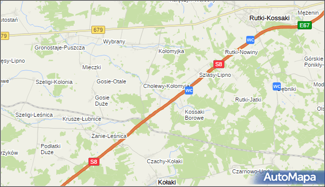 mapa Wiśniówek-Wertyce, Wiśniówek-Wertyce na mapie Targeo