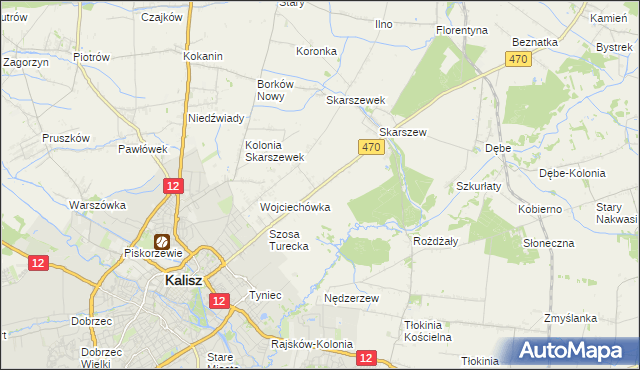 mapa Pólko gmina Żelazków, Pólko gmina Żelazków na mapie Targeo