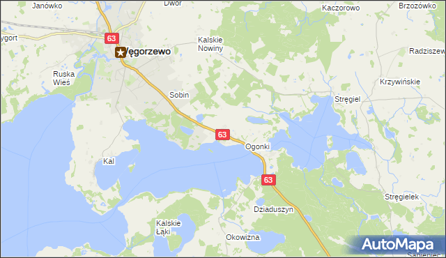 mapa Kolonia Rybacka, Kolonia Rybacka na mapie Targeo