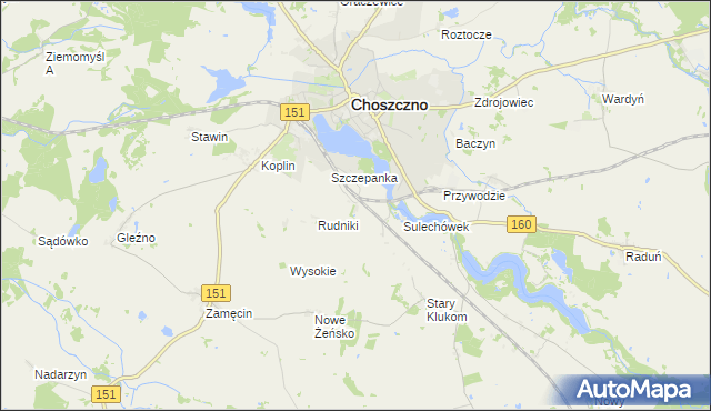 mapa Gostyczyn, Gostyczyn na mapie Targeo