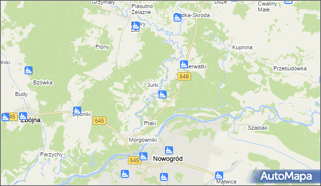 mapa Baliki, Baliki na mapie Targeo