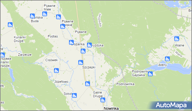 mapa Barszczowa Góra, Barszczowa Góra na mapie Targeo