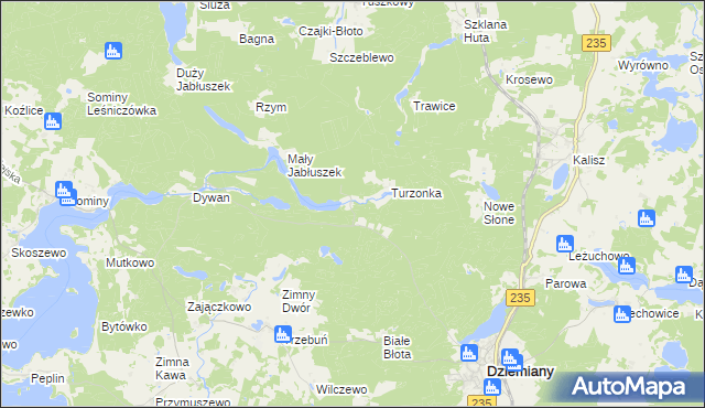 mapa Borsztal, Borsztal na mapie Targeo