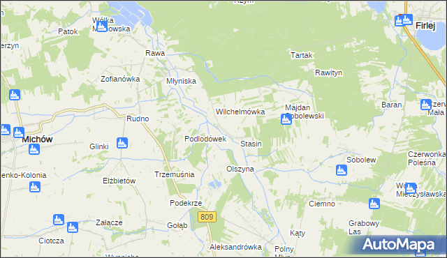 mapa Gawłówka, Gawłówka na mapie Targeo