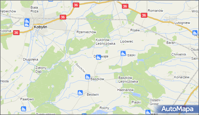 mapa Katarzynów gmina Zduny, Katarzynów gmina Zduny na mapie Targeo