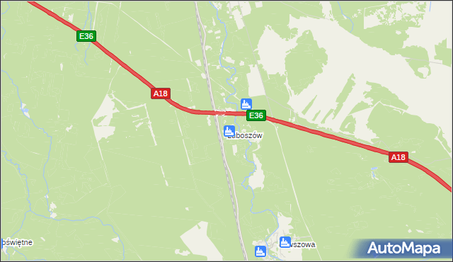 mapa Luboszów, Luboszów na mapie Targeo