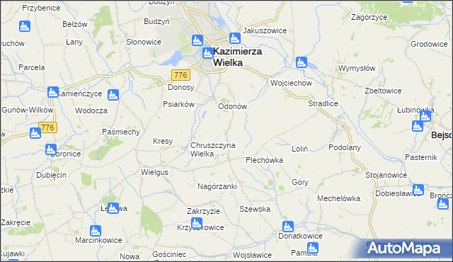 mapa Łyczaków, Łyczaków na mapie Targeo