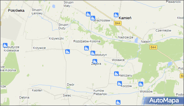 mapa Mołodutyn, Mołodutyn na mapie Targeo