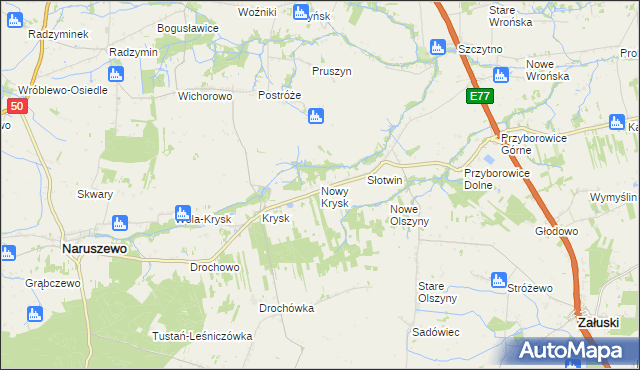 mapa Nowy Krysk, Nowy Krysk na mapie Targeo