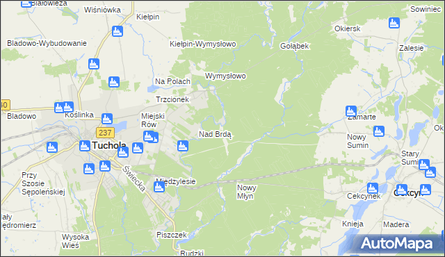 mapa Plaskosz, Plaskosz na mapie Targeo