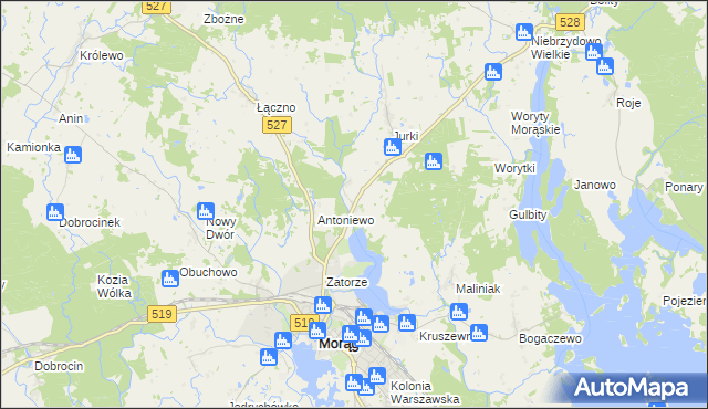 mapa Plebania Wólka, Plebania Wólka na mapie Targeo