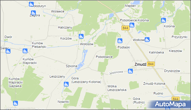 mapa Pobołowice, Pobołowice na mapie Targeo