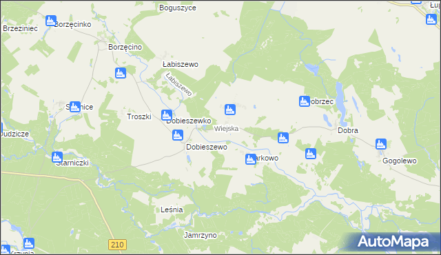 mapa Podole Małe, Podole Małe na mapie Targeo