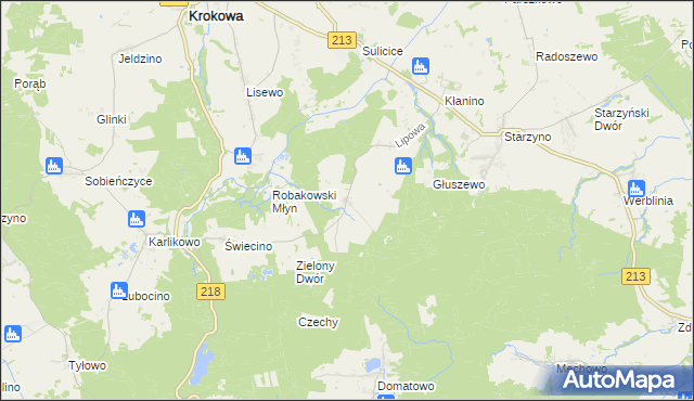 mapa Połchówko, Połchówko na mapie Targeo