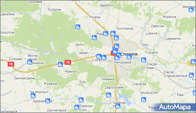 mapa Przededworze, Przededworze na mapie Targeo