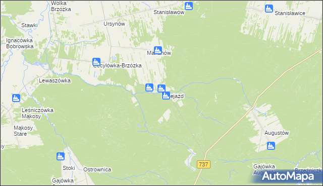 mapa Przejazd, Przejazd na mapie Targeo