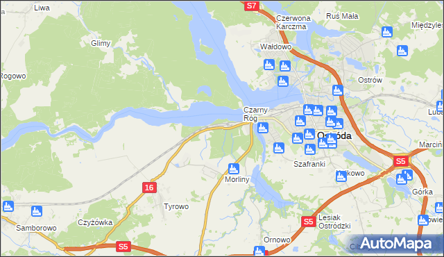 mapa Przylądek, Przylądek na mapie Targeo