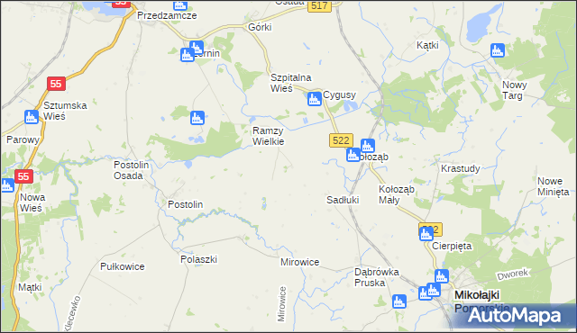 mapa Ramzy Małe, Ramzy Małe na mapie Targeo