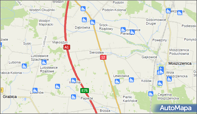 mapa Rękoraj, Rękoraj na mapie Targeo