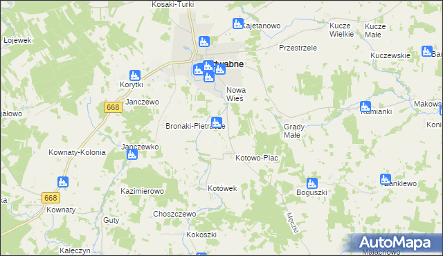 mapa Rostki gmina Jedwabne, Rostki gmina Jedwabne na mapie Targeo