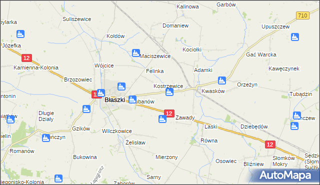 mapa Smaszków, Smaszków na mapie Targeo