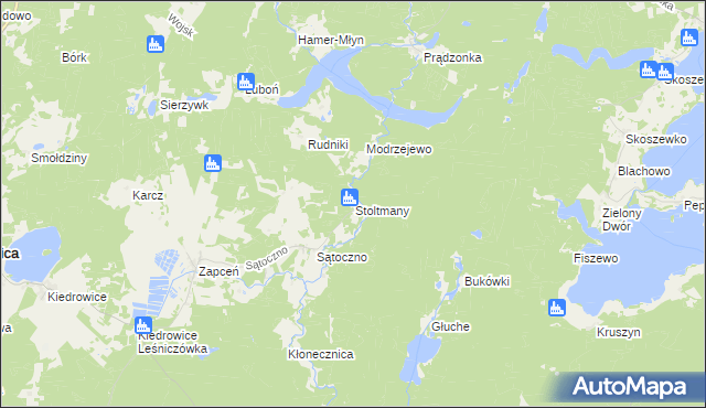 mapa Stoltmany, Stoltmany na mapie Targeo